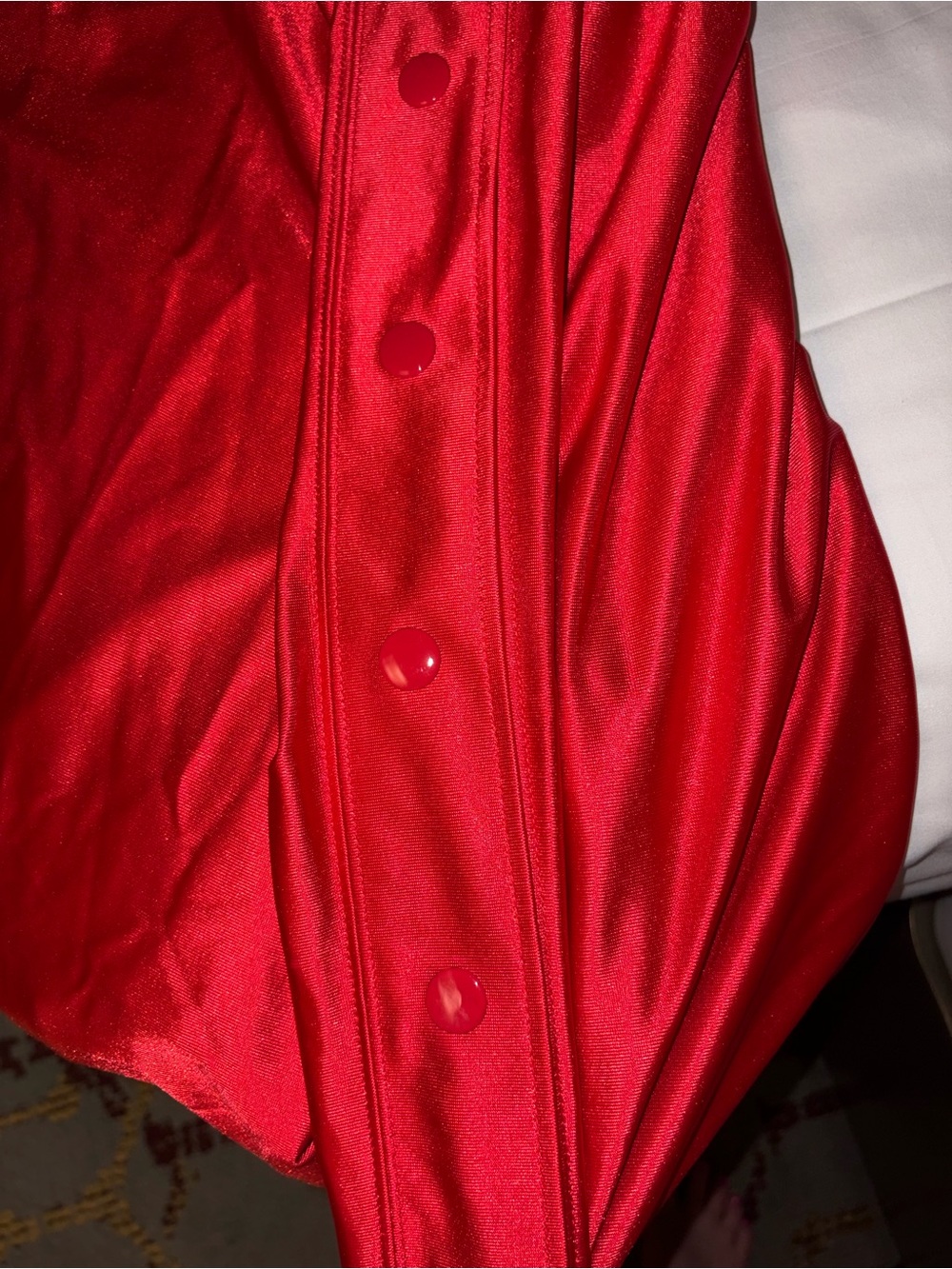 NIKE SPORTSWEAR ICON CLASH WOMEN'S JUMPSUIT BV3004-657 Red size L - Picture 9 of 14